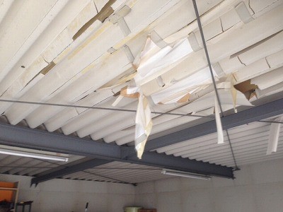 折板屋根の結露対策 熊本のアイシネン 断熱工事なら生環システム